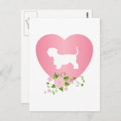 Cesky Terrier Briefkaart (Voorkant / Achterkant)