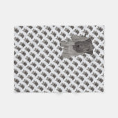 Cesky Terrier Fleece Deken (Voorkant (Horizontaal))