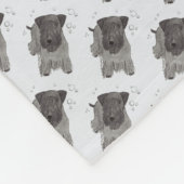 Cesky Terrier Fleece Deken (Hoek)