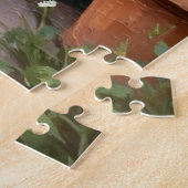 Cesky Terrier Kruidtuin Kunst Legpuzzel (Zijkant)