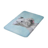 Cesky Terrier Painting - Cute Original Dog Art Badmat (Gekanteld)