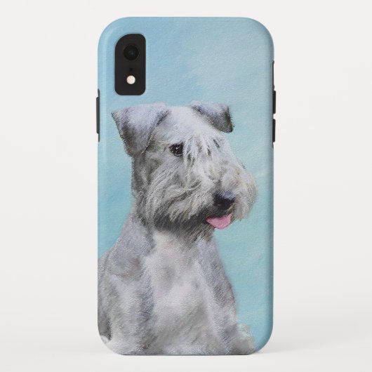 Cesky Terrier Painting - Cute Original Dog Art Case-Mate iPhone Case (Achterkant)