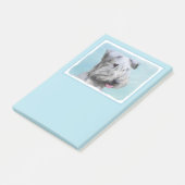 Cesky Terrier Painting - Cute Original Dog Art Post-it® Notes (Schuin)