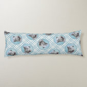 Cesky Terrier Schilderen Schattigee Originele Pet  Lichaamskussen (Achterkant)