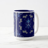 Cesky Terrier Tweekleurige Koffiemok (Voorkant rechts)