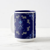 Cesky Terrier Tweekleurige Koffiemok (Voorkant links)