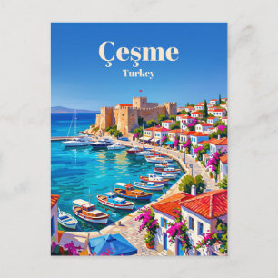Çeşme Turkije Briefkaart