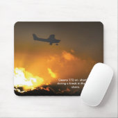 Cessna150-benadering -1, Cessna 172 over de korte Muismat (Met muis)