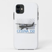 Cessna 150 vliegtuig Case-Mate iPhone case (Achterkant)