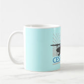 Cessna 150 vliegtuig koffiemok (Links)