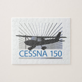 Cessna 150 vliegtuig legpuzzel