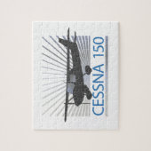 Cessna 150 vliegtuig legpuzzel (Verticaal)