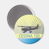 Cessna 150 vliegtuig magneet (Voorkant / Achterkant)
