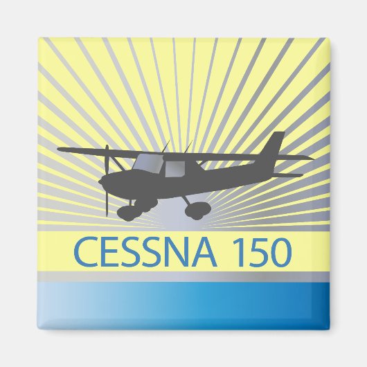 Cessna 150 vliegtuig magneet (Voorkant)