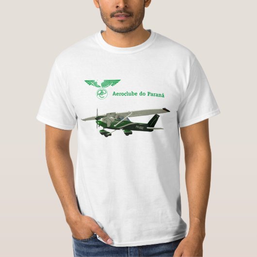 Cessna 152 Aeroclube do Paraná - PR-BBE T-shirt (Voorkant)
