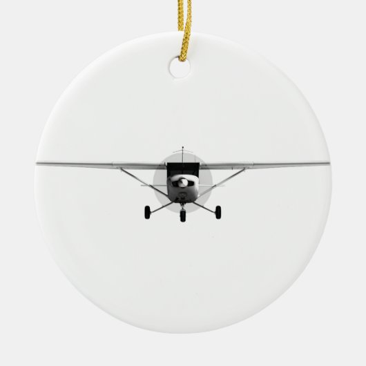 Cessna 152 keramisch ornament (Voorkant)