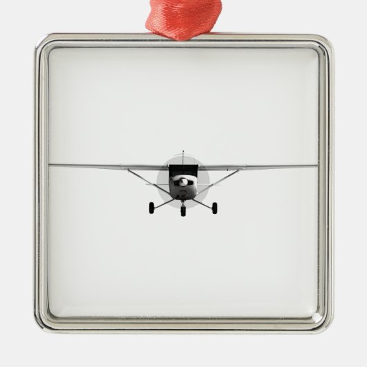 Cessna 152 metalen ornament (Voorkant)