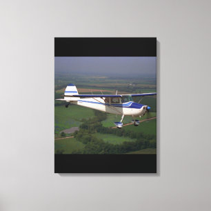 Cessna 170, 1948,_Klassieke Luchtvaart Canvas Afdruk