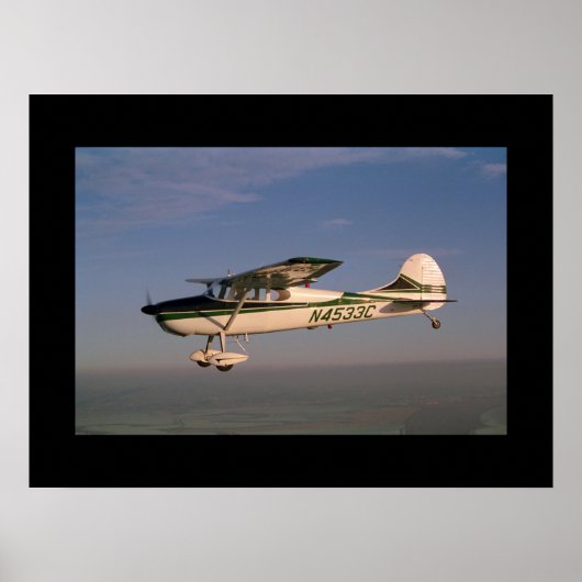 Cessna 170, 1953, Sonoma, CA_Classic Aviation Poster (Voorkant)