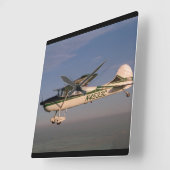 Cessna 170, 1953, Sonoma, CA_Classic Aviation Vierkante Klok (Hoek)