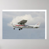 Cessna 172 over de vrijlating poster (Voorkant)