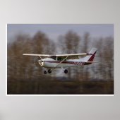 Cessna 172 Short Final Poster (Voorkant)