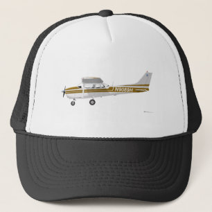 Cessna 172 Skyhawk Brown Trucker Pet