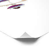 Cessna 172 Skyhawk Illustratie Vet Tekstontwerp Foto Afdruk (Hoek)