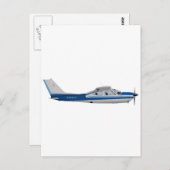 Cessna 177RG kardinaal 395395 Briefkaart (Voorkant / Achterkant)