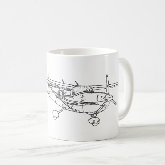 Cessna 182 Skylane Mok (Voorkant rechts)