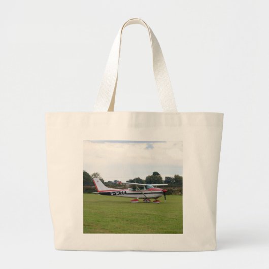 Cessna 182Q Grote Tote Bag (Voorkant)