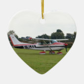 Cessna 182Q Keramisch Ornament (Voorkant)