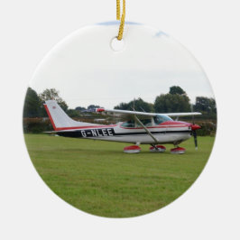 Cessna 182Q Keramisch Ornament