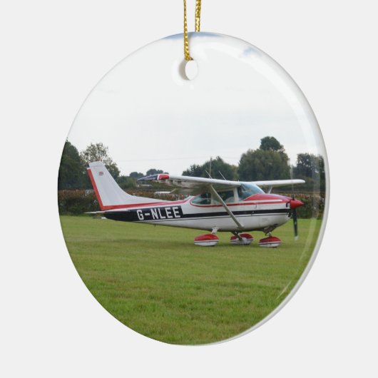 Cessna 182Q Keramisch Ornament (Links)