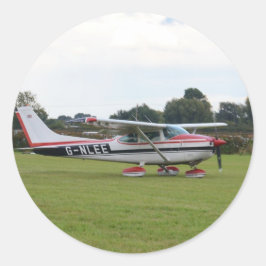 Cessna 182Q Ronde Sticker