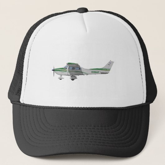 Cessna 182T Turbo Skylane II 396396 Trucker Pet (Voorkant)