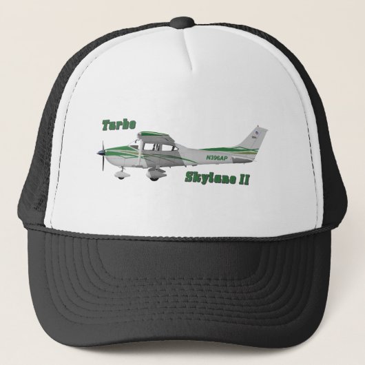 Cessna 182T Turbo Skylane II 396396T Trucker Pet (Voorkant)