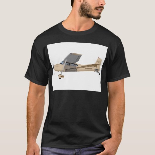 Cessna 185 Skywagon 390390 T-shirt (Voorkant)