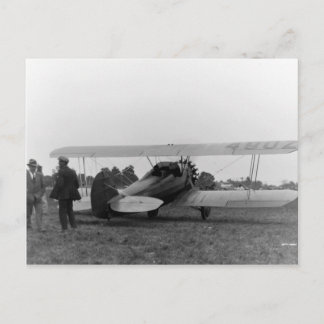 Cessna 1920's Vliegtuig Briefkaart