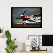 Cessna 208 Grand Caravan Poster (Thuiskantoor)