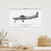 Cessna 208 VAE Poster (Keuken)