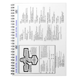 Cessna 210K Checklist notebook Notitieboek