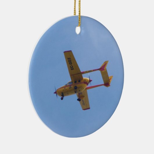 Cessna 337G Super Skymaster Keramisch Ornament (Rechts)