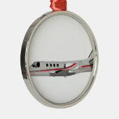 Cessna 500 Visum II 397397 Metalen Ornament (Rechts)