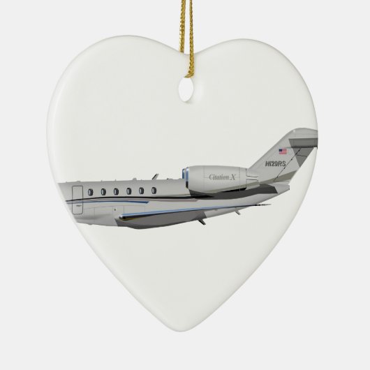Cessna 750 Visum X 426426 Keramisch Ornament (Rechts)