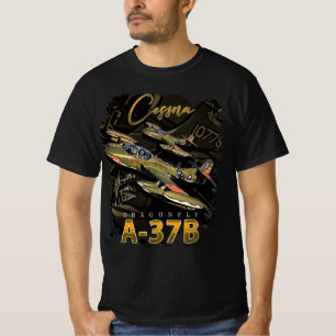 Cessna A-37 Dragonfly Amerikaanse lichte aanvalsvl T-shirt