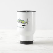 Cessna AgWagon A188 Crop Duster Vliegtuig Reisbeker (Center)