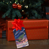 Cessna Airplane carries Christmas Tree Photo Funny Cadeaulabel