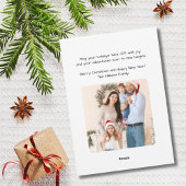 Cessna Airplane Christmas Tree in Hangar & Photo  Feestdagenkaart