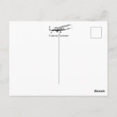 Cessna Caravan Post Card "Nose to the Wind" Briefkaart (Achterkant)